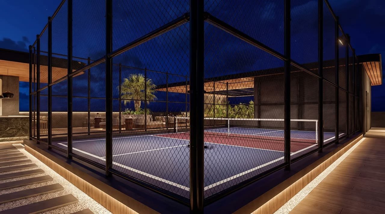 Rooftop Pickleball