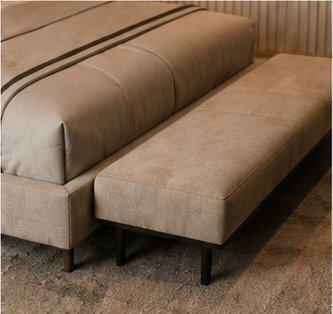 Upholstered bench